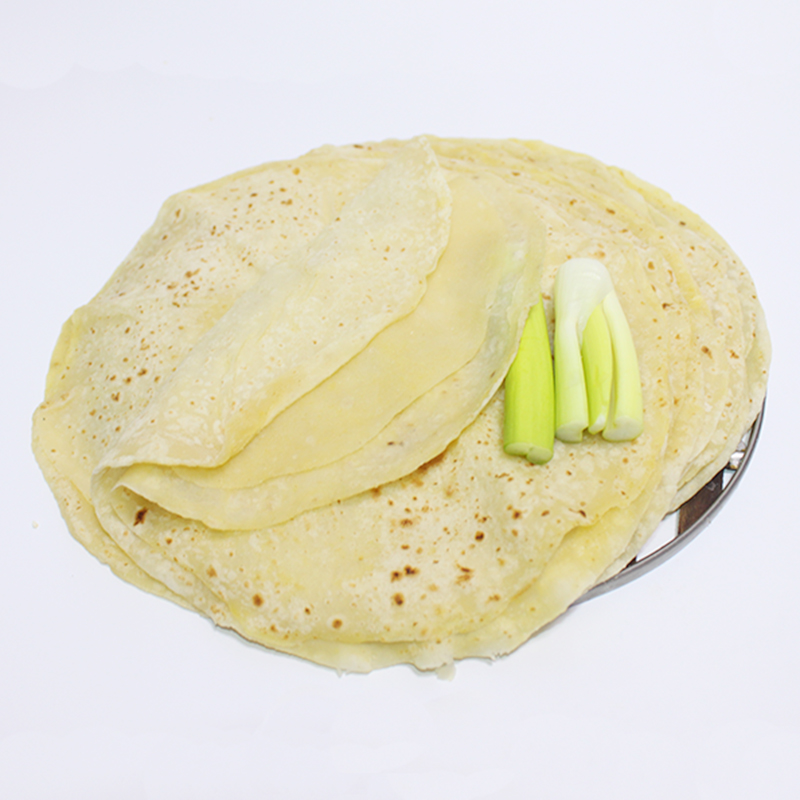 正宗景芝三页饼山东烙饼潍坊特产手工面食卷饼手抓饼擀饼薄饼五斤装送