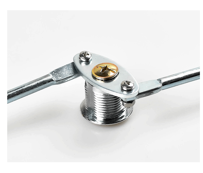 文件柜锁铁皮柜门锁天地锁上下连杆锁员工更衣柜锁芯档案柜子锁心锁杆