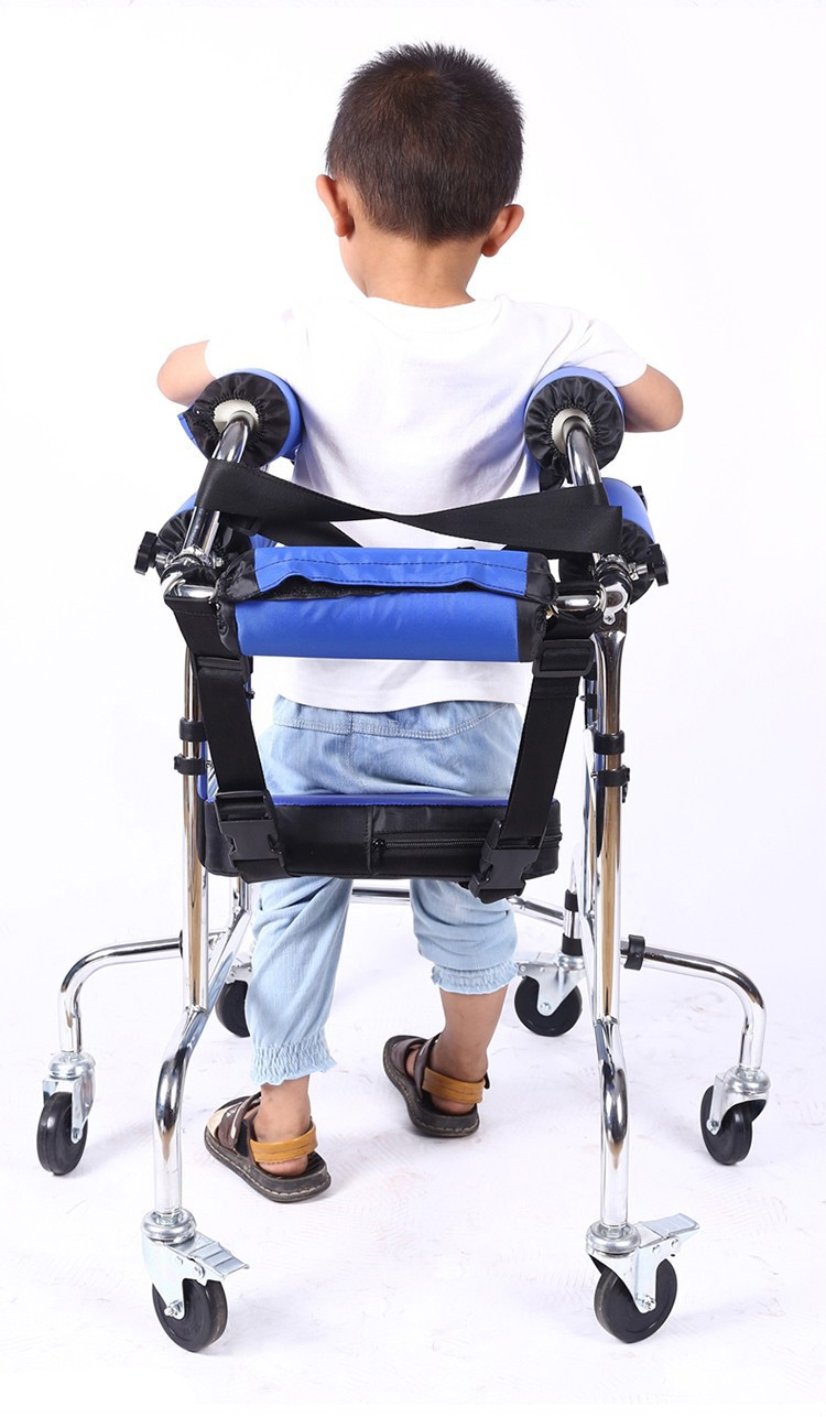 儿童残疾人助行器辅助行走助步器助力车脑瘫儿康复训练器材防侧翻下肢