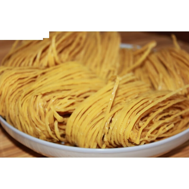 云丝干豆腐皮丝豆油皮豆制品干货油豆皮丝腐竹丝豆丝500g 2斤【图片 