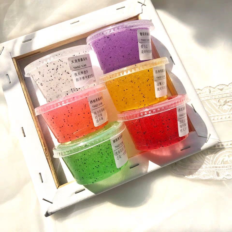 起泡胶正版便宜史莱姆果酱泥透明泡胶港式起泡胶 白珍珠起泡胶【图片
