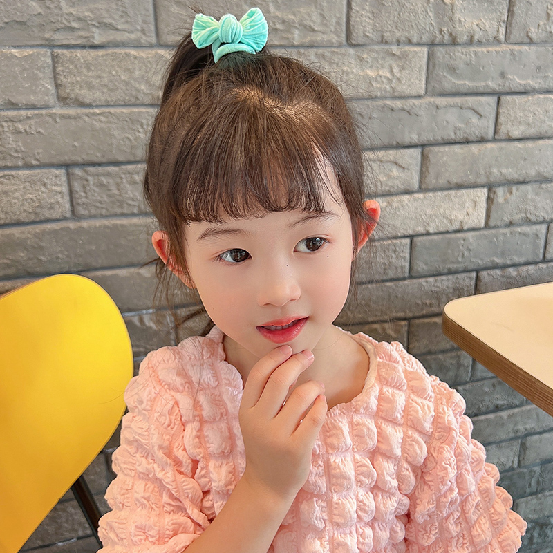 元捷 儿童皮筋女扎头发高颜值女童宝宝蝴蝶结橡皮筋头绳发饰不伤发发