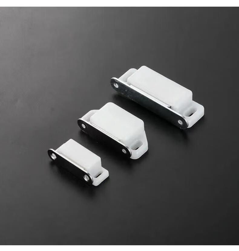 磁铁柜吸橱柜门碰珠磁吸大号衣柜门吸家具柜碰柜门磁吸白色小号46mm