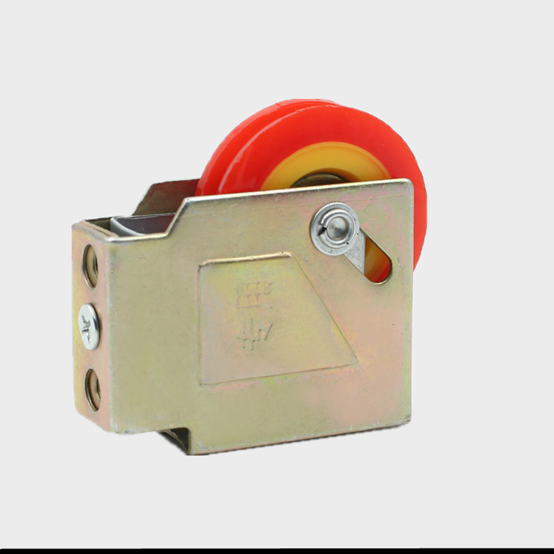 4个装老式90型铝合金门窗滑轮推拉窗滚轮不锈钢玻璃窗滑轮 90铜轮 8个