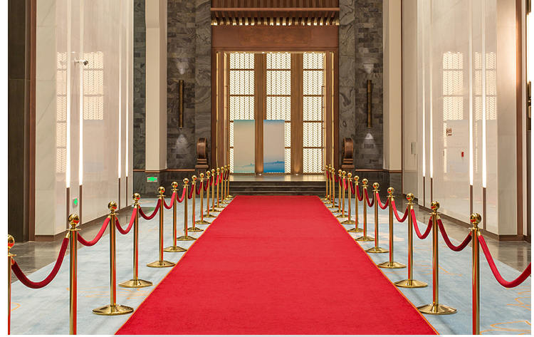 走廊地毯欧式简约大气加厚红地毯开业店铺门口满铺舞台长期使用楼梯