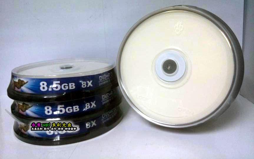 5g刻录盘dvd rdl空白光盘光碟10片装 啄木鸟d9 一盒10张