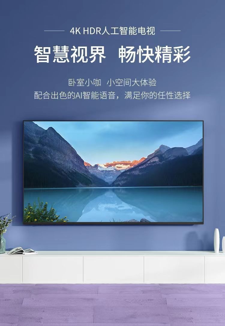 索尼4k液晶电视机50556580100英寸4k防爆网络液晶电视机投屏显示器