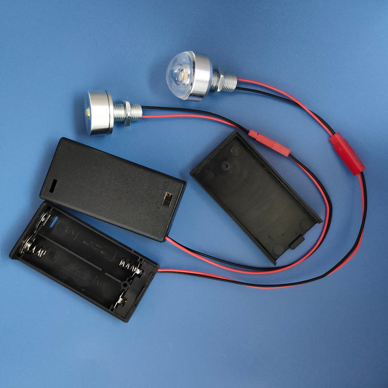 olevo欧普照明通用3wled电池灯泡3vled灯珠创意小夜灯灯笼模型手工