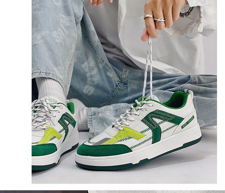 毒家poison 板鞋男ins潮2022夏季新款透气运动休闲韩版鞋子男小众设计