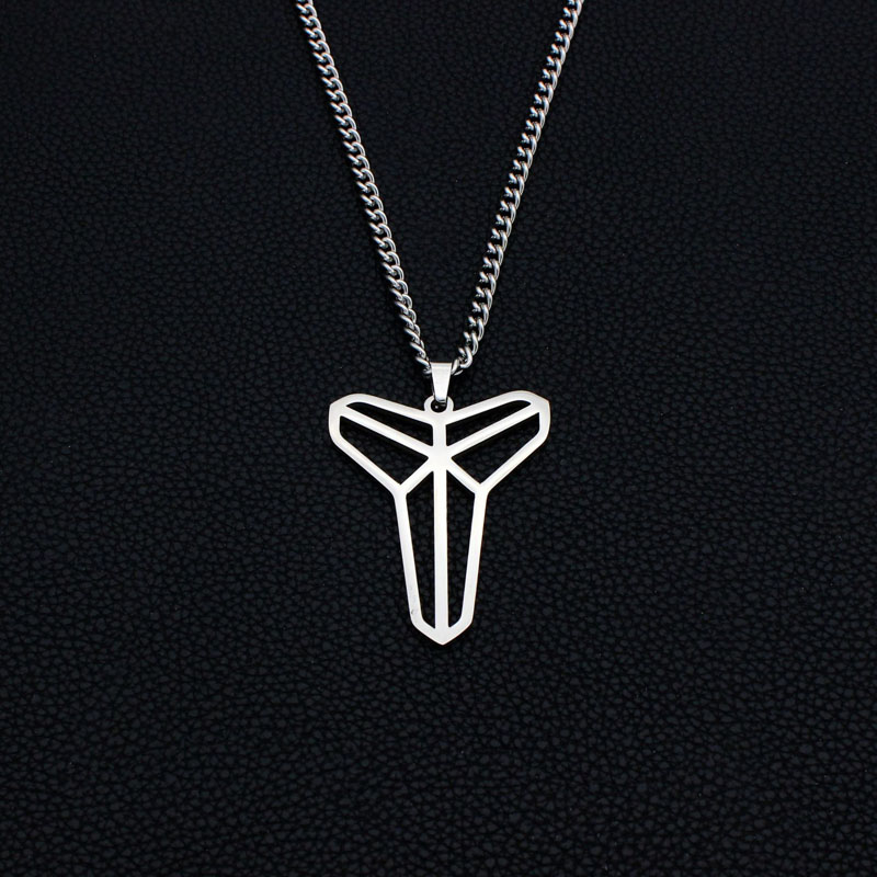 球星标志项链科比詹姆斯罗斯麦迪kd金属logo挂件吊坠嘻哈饰品2库里