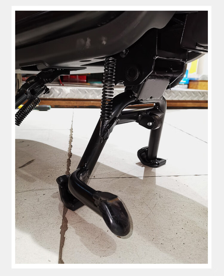 雅迪电动车v20后脚架自行车emi双支撑脚撑双撑架大支架车梯站脚雅迪v