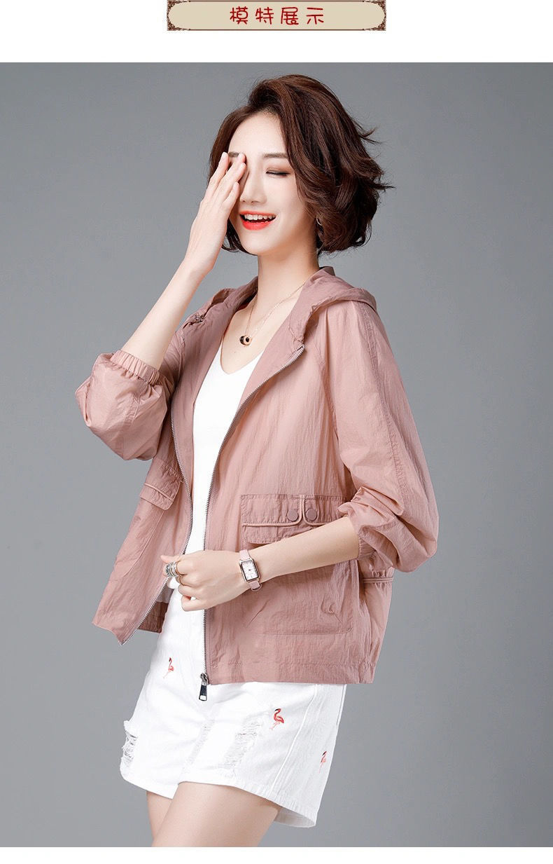 女装新款春季薄款短外套中年妈妈衣女2021新韩版夏服大码宽松外套锈