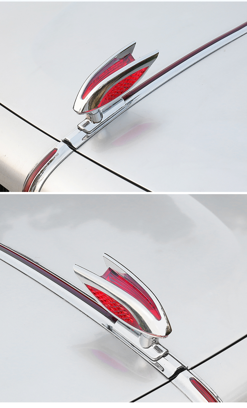 盈盼 汽车车头立体标志红旗标机盖标立标hs7/hs5/hs9红旗h5车标贴h9机