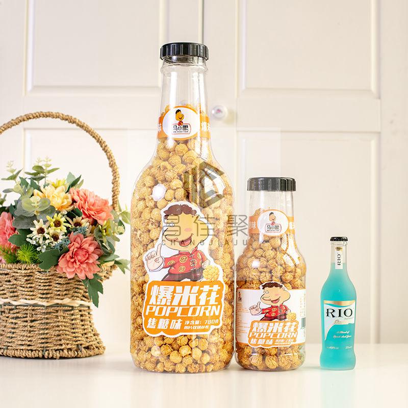 大瓶爆米花大桶大瓶爆米花焦糖爆米花奶油味网红爆米花马小眼 水果