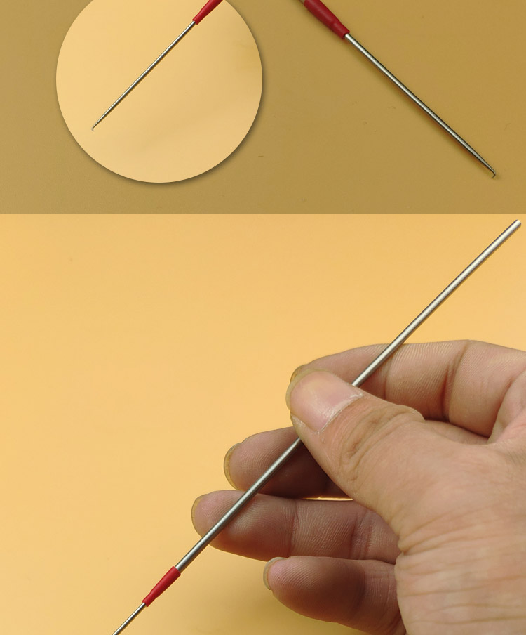 【年货节】耵聍钩取耳结石硬耳屎细耳钩针采耳工具掏耳朵硬块加固