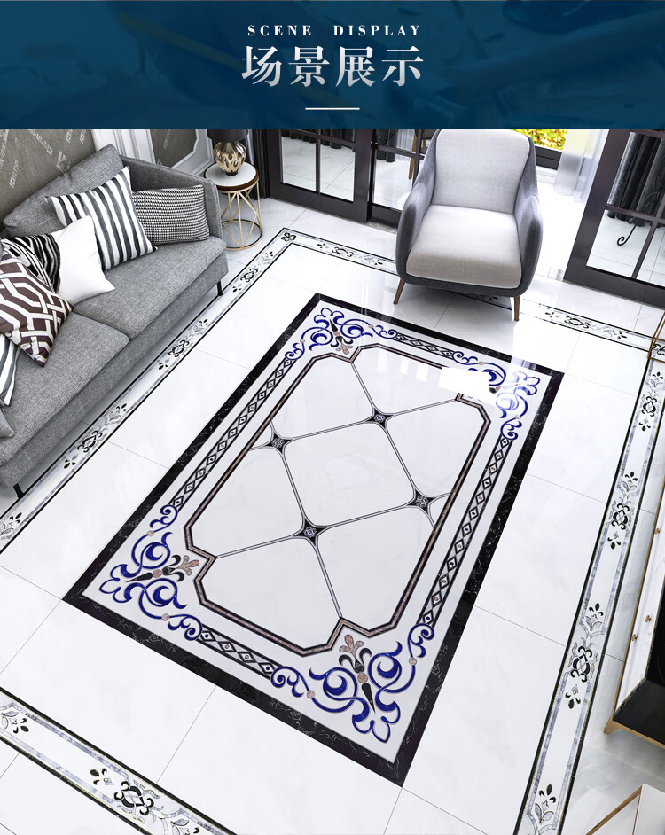 室内地砖计价单位:片纹理:拼花主色系:深色表面光泽:亮光风格:现代