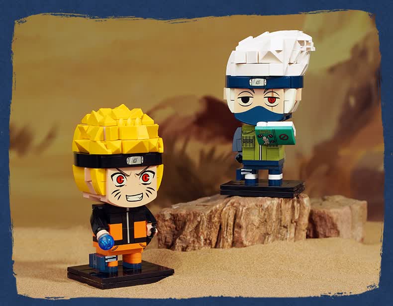 go)火影忍者积木拼装玩具公仔礼物鸣人卡卡西k20501 宇智波佐助【图片