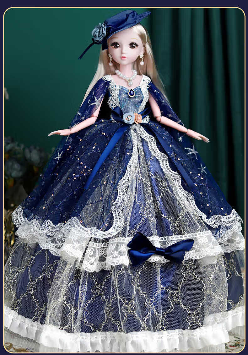 迪士尼(disney)女孩玩具2021新款网红芭比娃娃80cm大号可换衣会说话