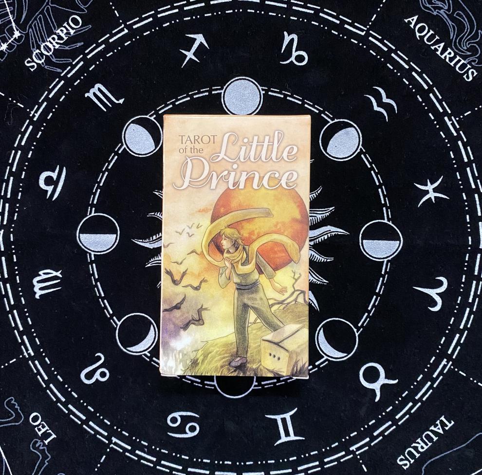 tarot of the little prince 小王子塔罗牌英文配牌袋 小王子塔罗牌