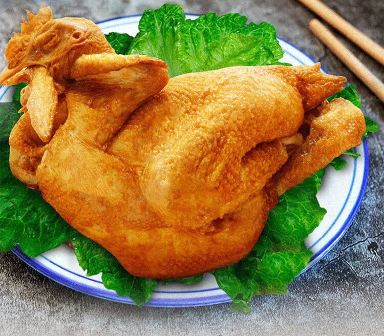 茗仟(mingqian)乡盛德州扒鸡 烧鸡乡盛五香鸡清真熟食肉食真空即食