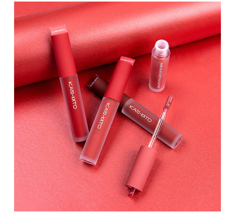 kato空气唇釉丝绒哑光雾面唇彩唇蜜显白持妆女学生03金鱼吐泡泡