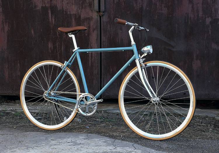 细轮胎自行车 mettler/梅勒 复古死飞自行车 男女款倒骑刹学生变速单