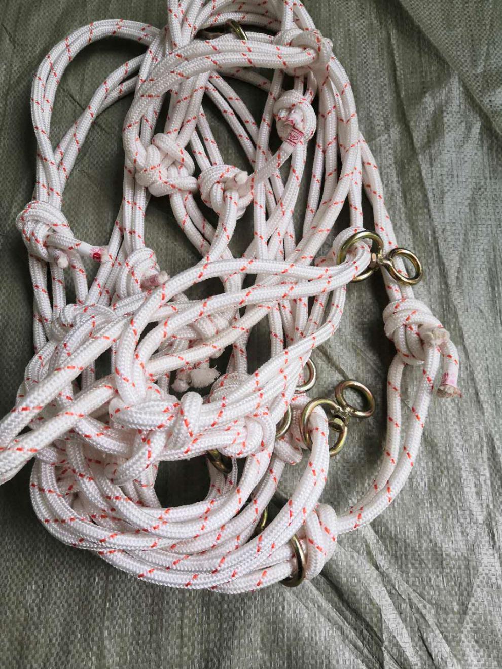 牛笼头套牛缰绳牛钢绳栓牛的绳子养牛场用套牛牛龙头手工牛笼头套绳粗