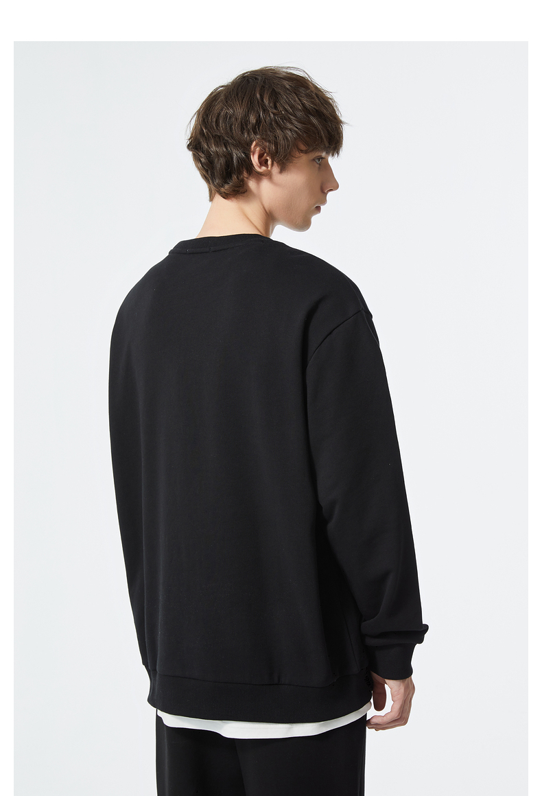 情侣同款teenieweenie小熊男装休闲宽松卫衣男连帽春秋情侣装潮流圆领