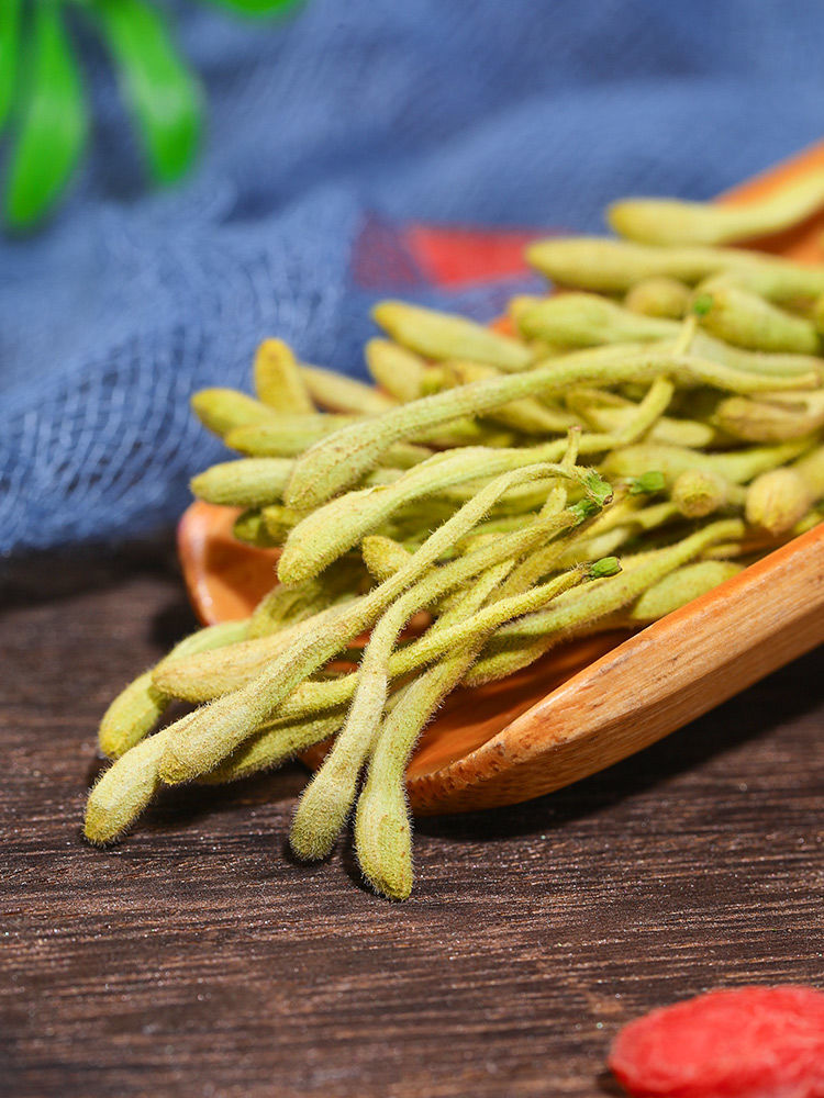 金银花干花茶叶泡水清香花草搭配菊花枸杞包 金银花20克【图片 价格