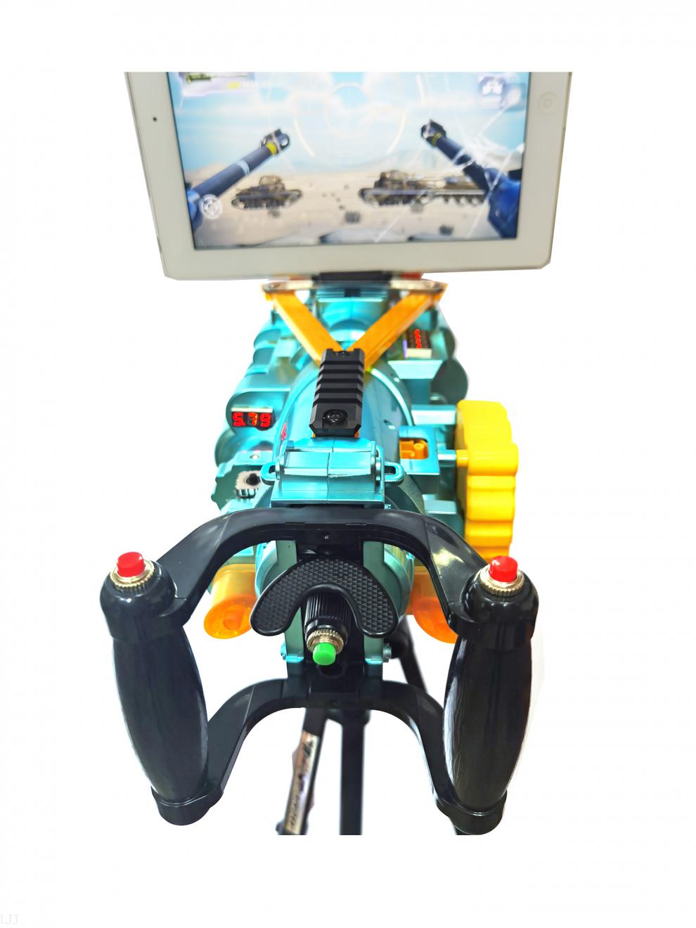 ar枪机游乐设备ar游戏枪ar体感枪机游乐设备ar魔力枪加特林玩具夜市