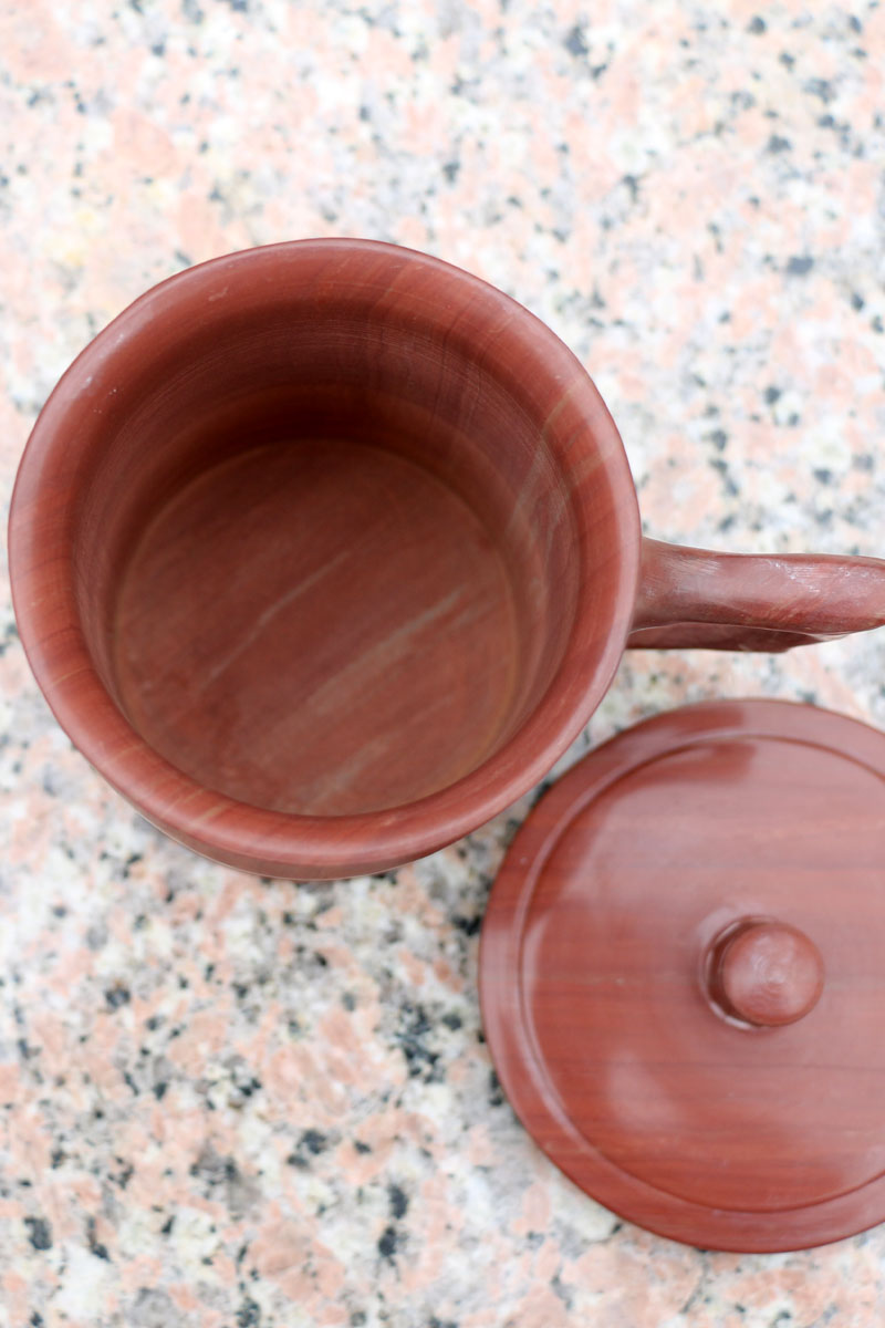 木鱼石水杯 麦饭石水杯库存赔钱处理天然矿石杯子茶杯杯子花草茶杯杯