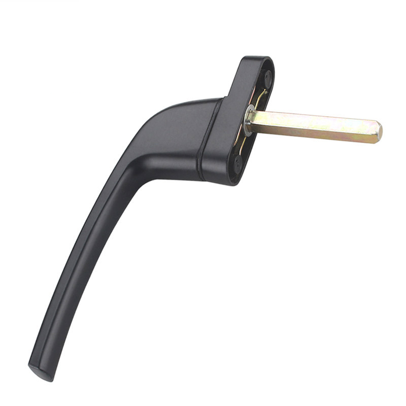 外开塑钢窗把手塑钢窗户把手铝合金门窗把手门窗执手五金配件 白色 短