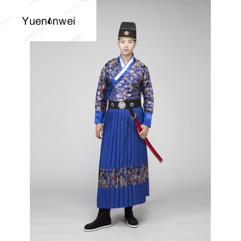 月南微 【撤柜捡漏】新款明朝古代侍卫服装古装武侠飞鱼服绣春刀士兵