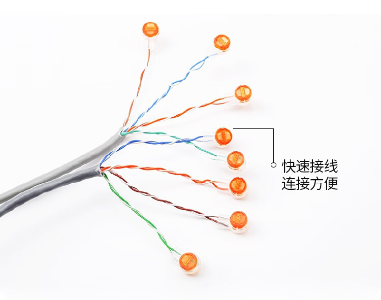 接線子uy2網線接線子k2電話線雙刀網線接線端子帶潮膏100顆k2100粒