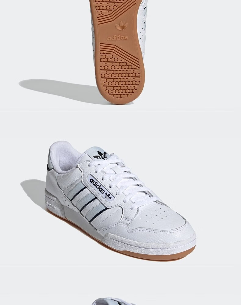运动鞋 adidas三叶草continental男adidas三叶草网球鞋小白复古鞋fx