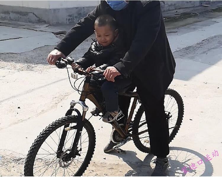 座椅 自行车儿童前置座椅 山地车单车前杠宝宝小孩儿快拆装凳子前座