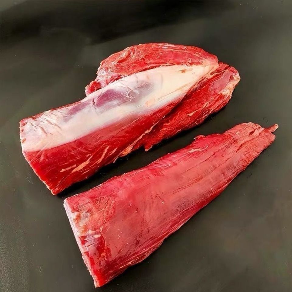 新鲜原切黄牛里脊小里脊散养牛肉原切不调理现宰真空包装发货 10斤