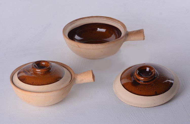 传统粗糙单柄煲仔饭土窑龙窑土砂锅砂锅煲小砂锅土锅沙锅瓦煲 粗糙