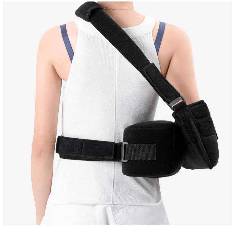 冠爱(guanai)肩关节外展支具肩外展枕包肩部固定支架黑色(左右通用 外