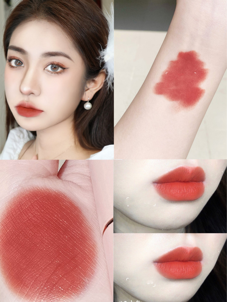 gogotales戈戈舞蜜桃色606冰奶茶肉桂豆沙色女平价学生款口红生日礼物