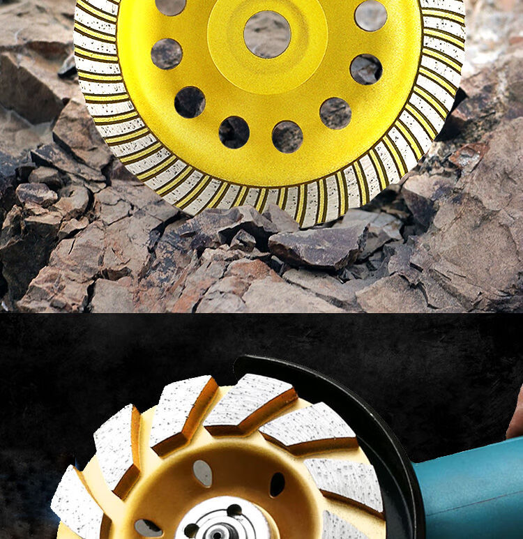 【精选】加厚金刚石磨盘角磨机打磨片瓷砖石材水泥混凝土地坪磨轮碗磨