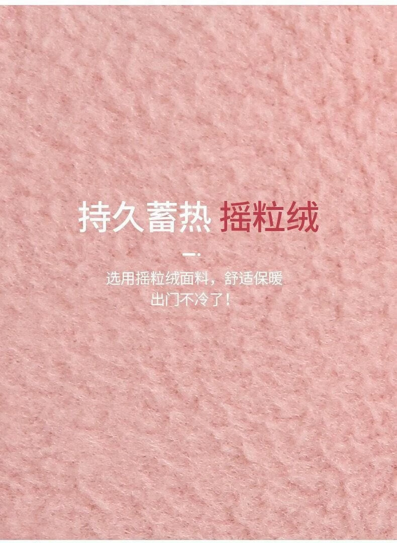 菲脂美妆工具 冬季保暖口女防寒骑行防风带护二合一时尚韩版 【颜色随机】 两个
