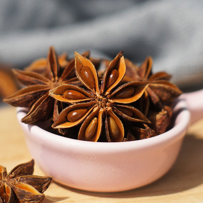 特级八角大料香料桂皮香叶干八角调味料卤味火锅底料香料大批发 八角