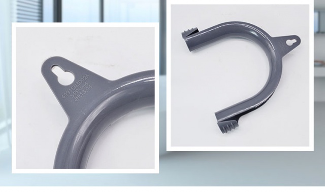 洗衣机排水管固定卡扣挂钩三星海尔lg滚筒弯夹挂架u型支架上排水通用