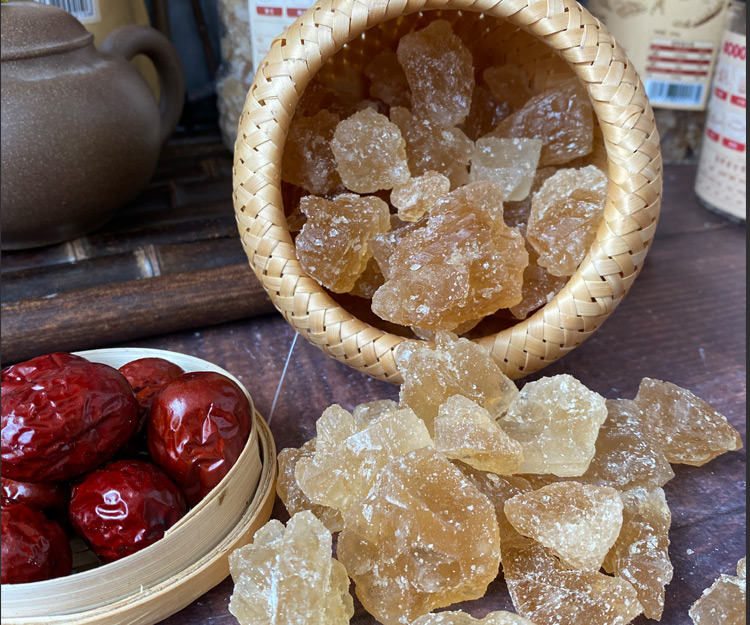 5斤】手工老冰糖云南弥勒特产黄冰糖多晶土冰糖散装老糖袋装 黄冰糖