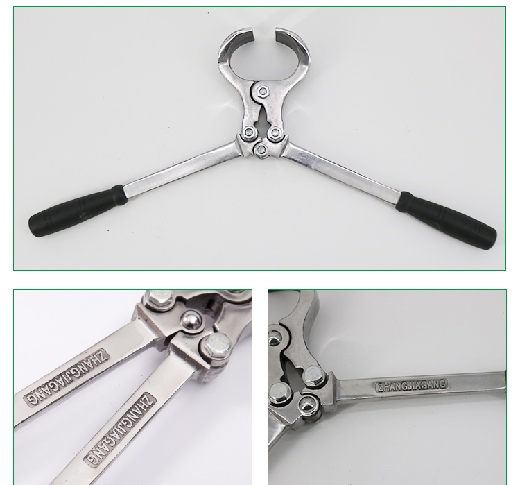 不锈钢羊用无血去势钳煽羊钳阉割钳羊用器械羊夹蛋用钳子亚卫10把