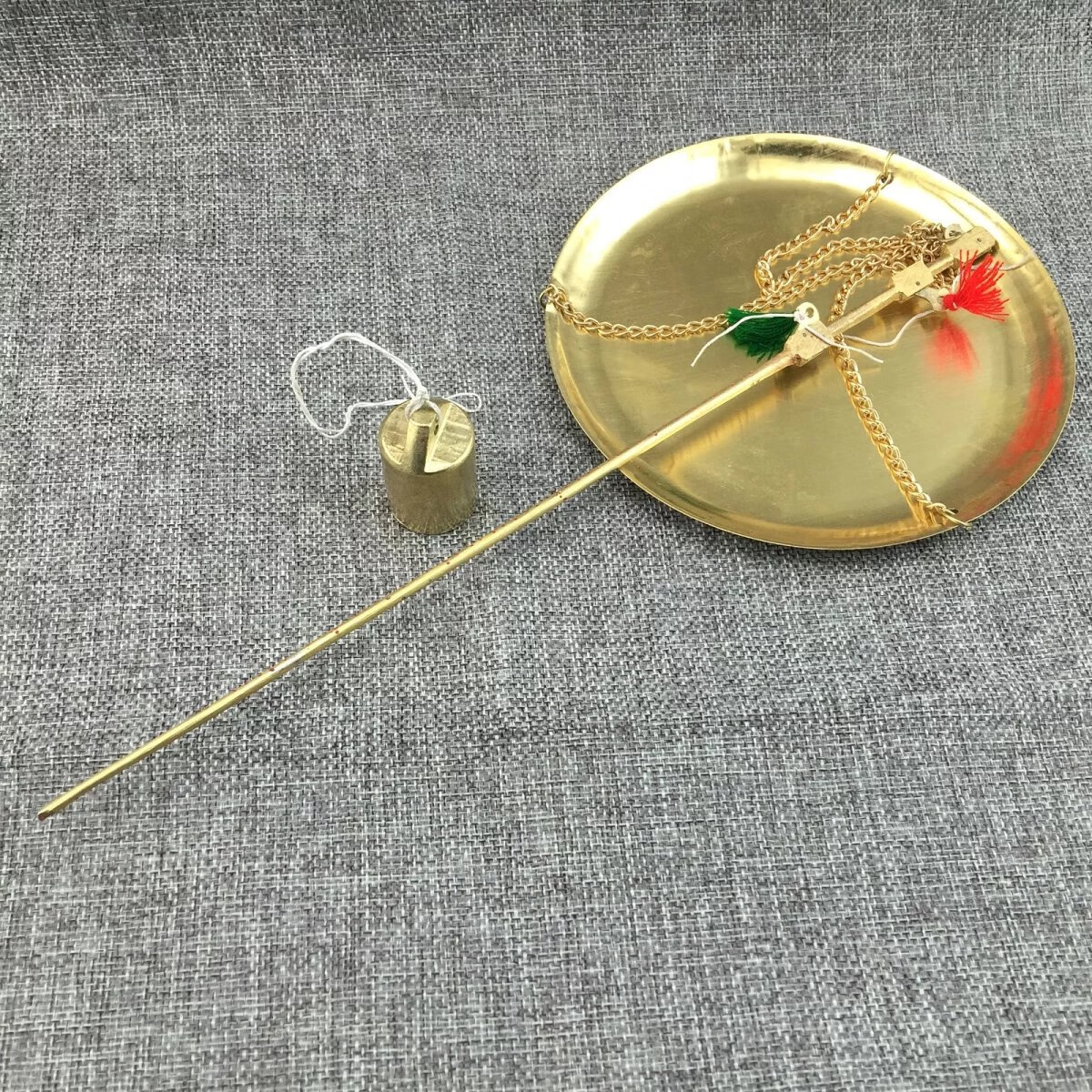 中药称中秤称药的手称铜称家用小秤砣称中医小铜称老式铁砣称秆秤带秤