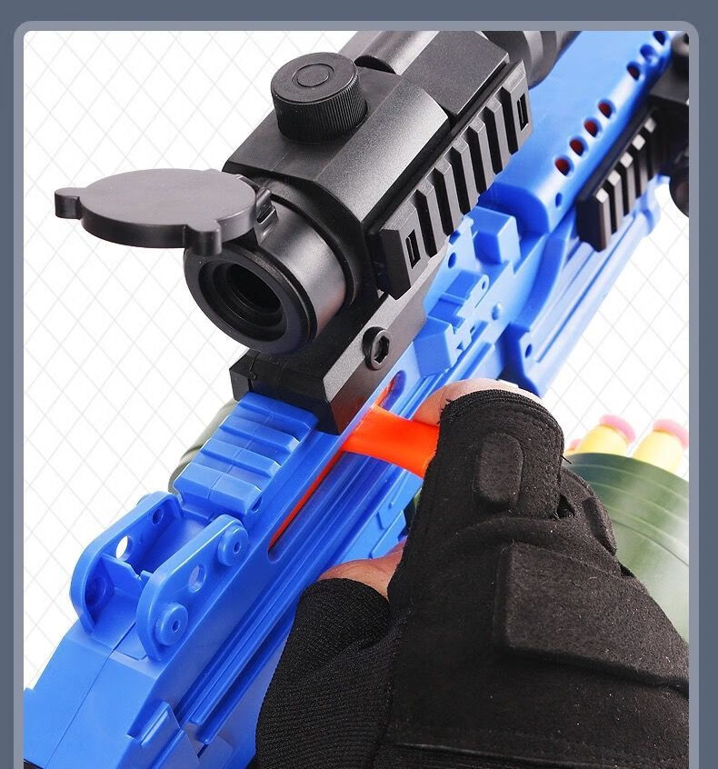 m249大菠萝轻机枪儿童ak47玩具软弹枪吃鸡男孩装备m416突击枪 ak47