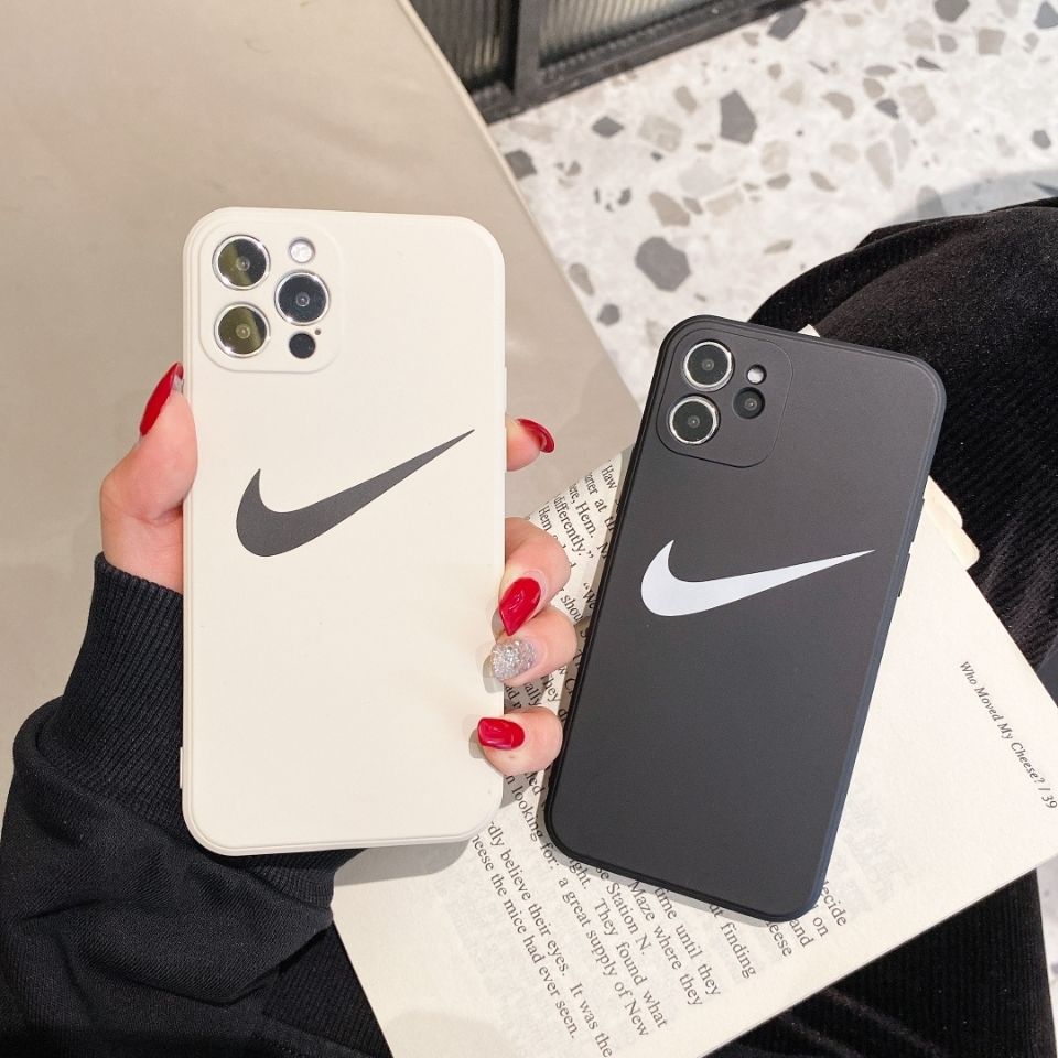承格巨夜光nike潮牌iphone12promax苹果11软壳xr液态硅胶xsmax手机壳