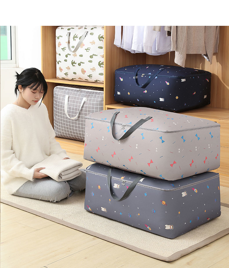 精品收纳袋棉被子收纳袋衣物整理防水搬家旅行李袋手提袋打包袋家用